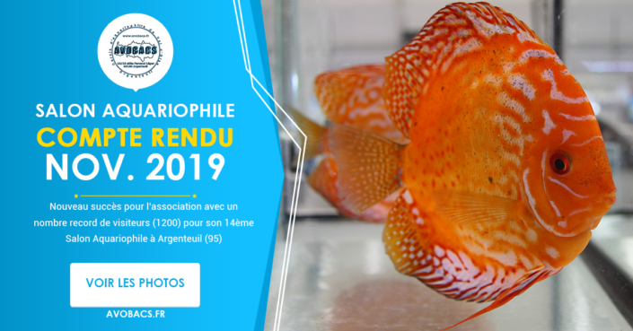 Compte Rendu du Salon Aquariophile de Novembre 2019