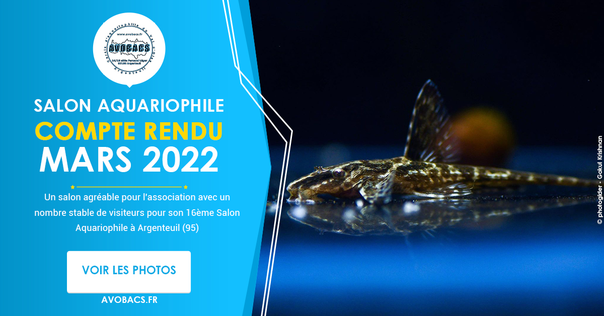 Salon Aquariophile - Mars 2022