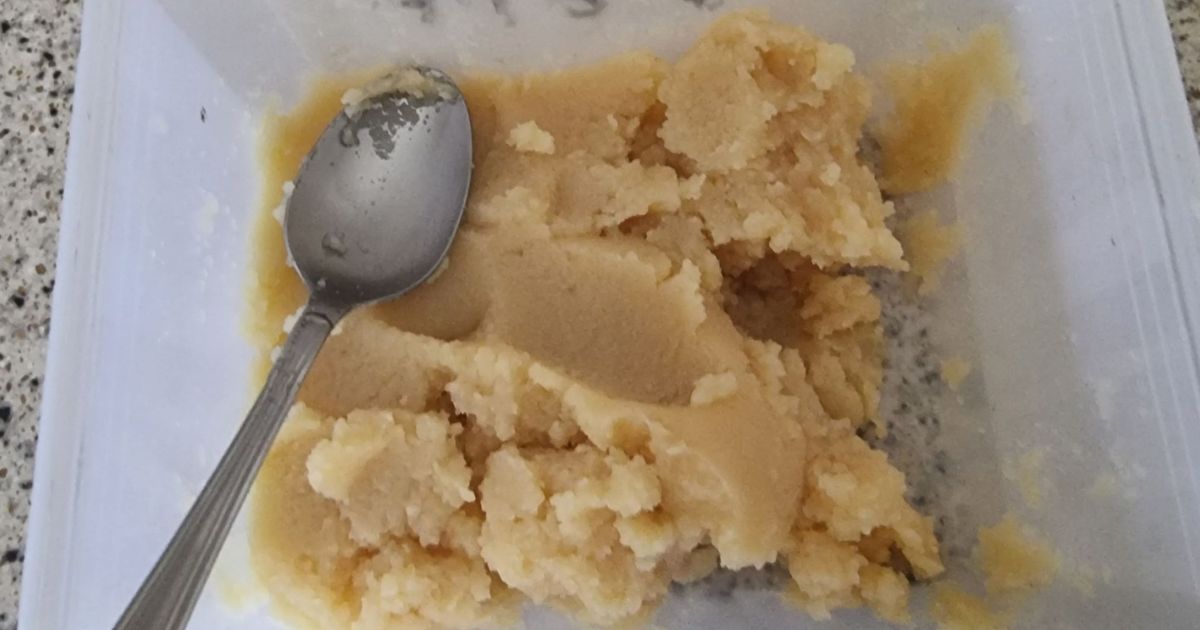 2/3 vinaigre + 1/3 eau d’aquarium pour préparer la mousseline